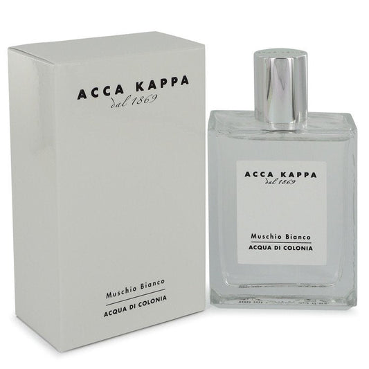 Muschio Bianco (White Musk-Moss) by Acca Kappa Eau De Cologne Spray (Unisex) 3.3 oz for Women - Thesavour