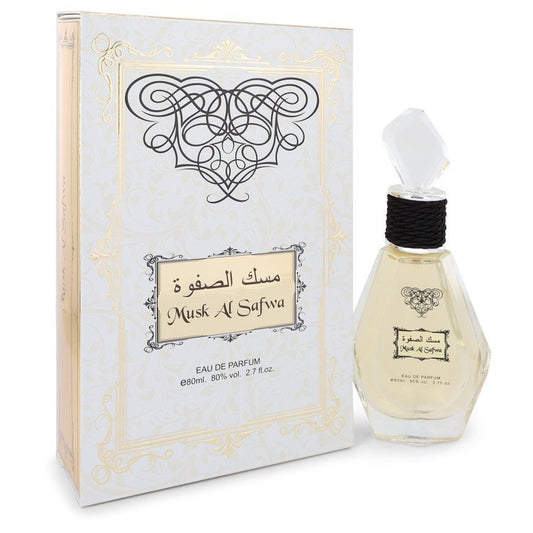 Musk Al Safwa by Rihanah Eau De Parfum Spray (Unisex) 2.7 oz for Men - Thesavour
