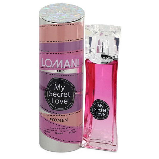 My Secret Love by Lomani Eau De Parfum Spray 3.3 oz for Women - Thesavour