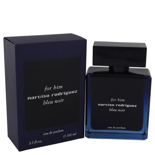 Narciso Rodriguez Bleu Noir by Narciso Rodriguez Eau De Parfum Spray 3.3 oz for Men - Thesavour