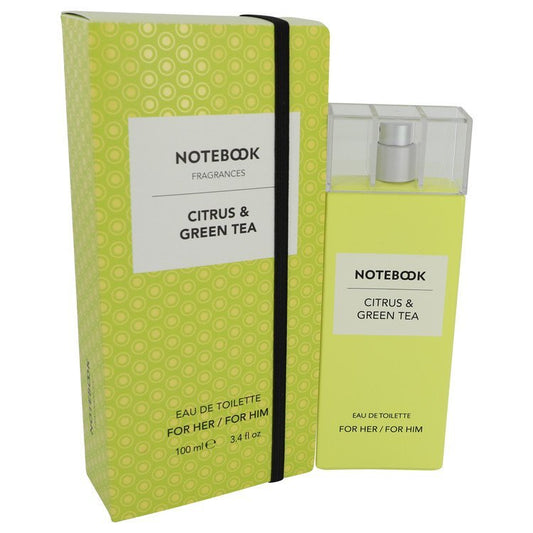 Notebook Citrus & Green Tea by Selectiva SPA Eau De Toilette Spray (Unisex) 3.4 oz for Women - Thesavour