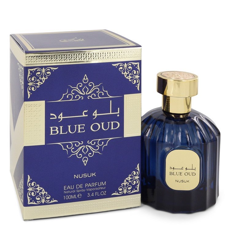 Nusuk Blue Oud by Nusuk Eau De Parfum Spray (Unisex) 3.4 oz for Women - Thesavour