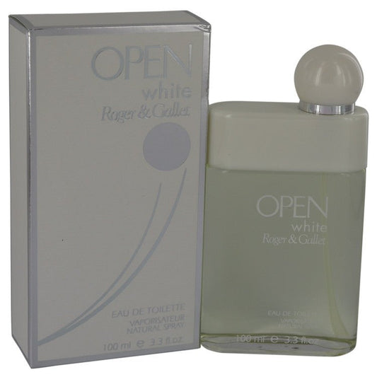 Open White by Roger & Gallet Eau De Toilette Spray 3.3 oz for Men - Thesavour