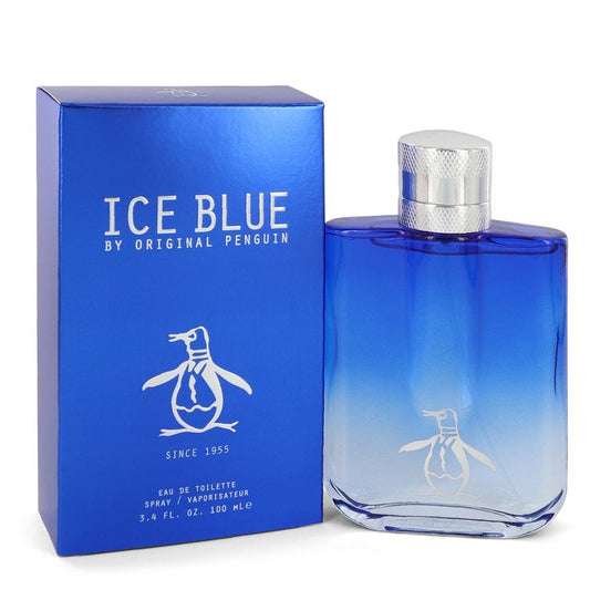 Original Penguin Ice Blue by Original Penguin Eau De Toilette Spray 3.4 oz for Men - Thesavour