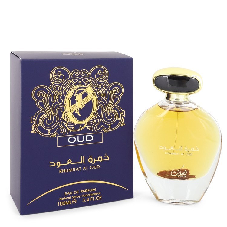 Oud Khumrat Al Oud by Nusuk Eau De Parfum Spray (Unisex) 3.4 oz for Men - Thesavour