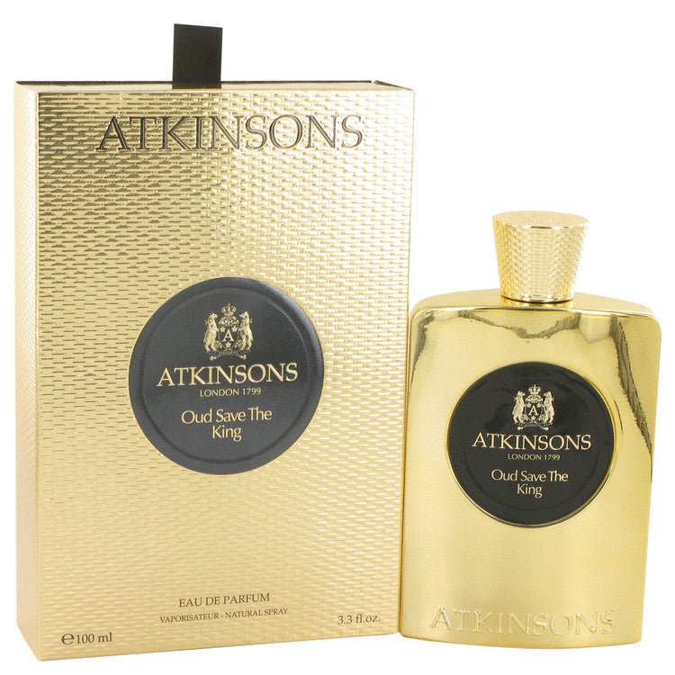 Oud Save The King by Atkinsons Eau De Parfum Spray 3.3 oz for Men - Thesavour