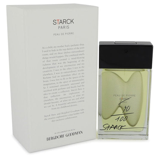 Peau De Pierre by Starck Paris Eau De Parfum Spray 3 oz for Men - Thesavour