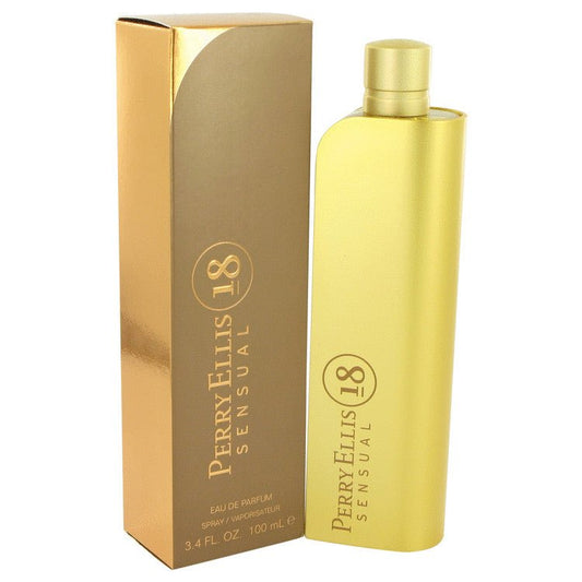 Perry Ellis 18 Sensual by Perry Ellis Eau De Parfum Spray 3.4 oz for Women - Thesavour