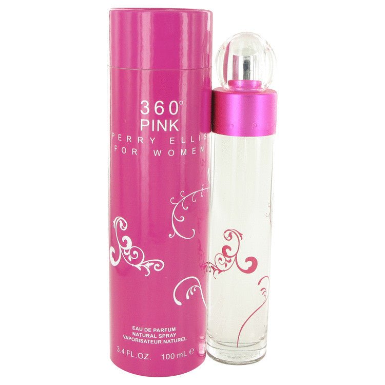 perry ellis 360 Pink by Perry Ellis Eau De Parfum Spray 3.4 oz for Women - Thesavour