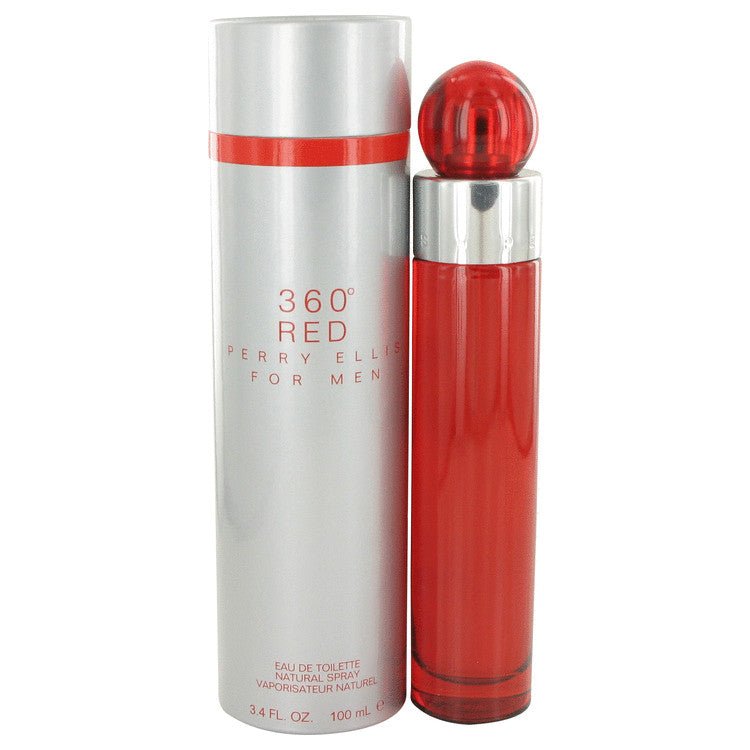 Perry Ellis 360 Red by Perry Ellis Eau De Toilette Spray for Men - Thesavour