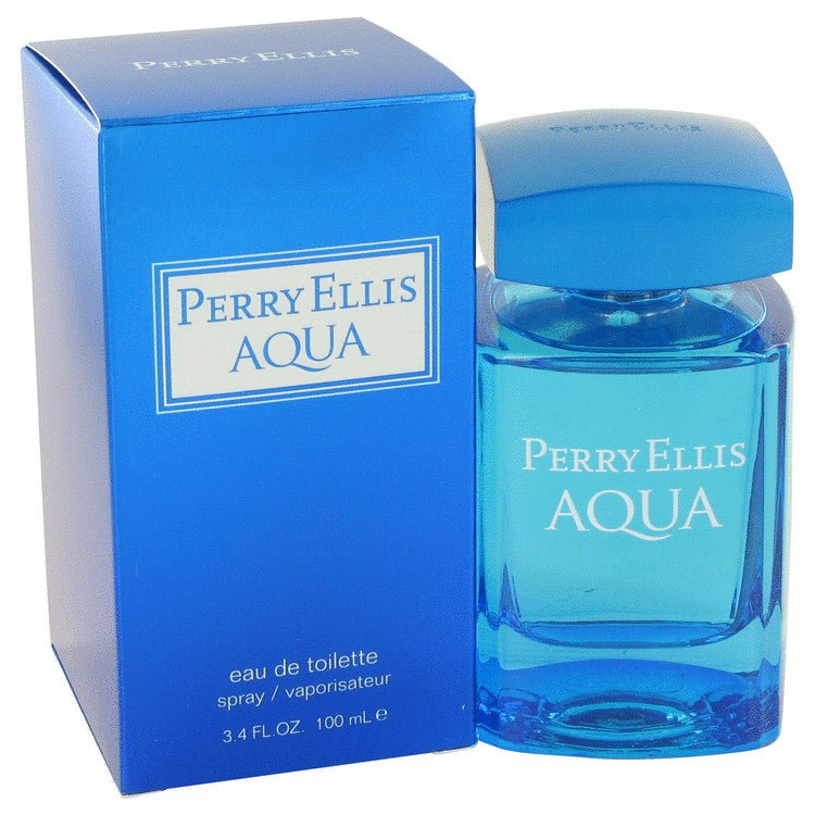 Perry Ellis Aqua by Perry Ellis Eau De Toilette Spray 3.4 oz for Men - Thesavour