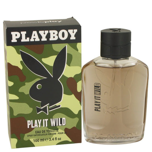 Playboy Play It Wild by Playboy Eau De Toilette Spray 3.4 oz for Men - Thesavour