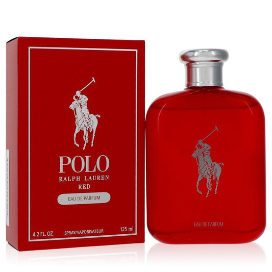 Polo Red by Ralph Lauren Eau De Parfum Spray 4.2 oz for Men - Thesavour
