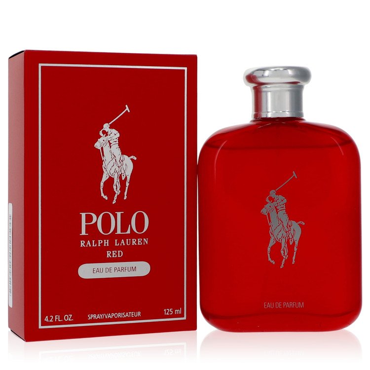 Polo Red by Ralph Lauren Eau De Parfum Spray 4.2 oz for Men - Thesavour