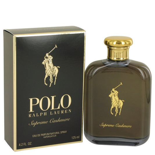 Polo Supreme Cashmere by Ralph Lauren Eau De Parfum Spray 4.2 oz for Men - Thesavour