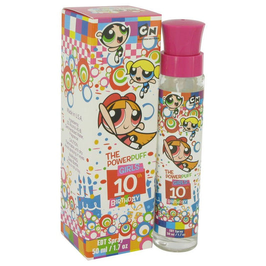 Powerpuff Girls 10th Birthday by Warner Bros Eau De Toilette Spray 1.7 oz for Women - Thesavour
