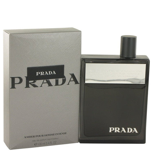 Prada Amber Pour Homme Intense by Prada Eau De Parfum Spray 3.4 oz for Men - Thesavour