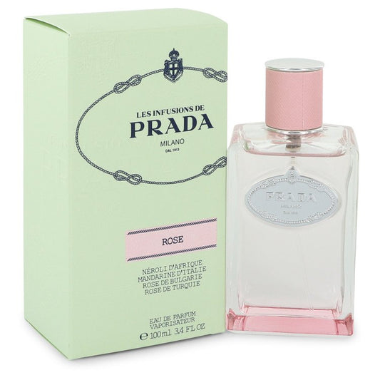 Prada Infusion De Rose by Prada Eau De Parfum Spray 3.4 oz for Women - Thesavour