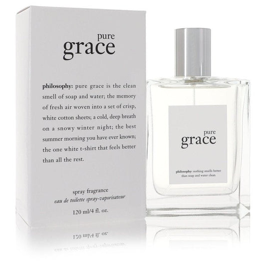Pure Grace by Philosophy Eau De Toilette Spray 4 oz for Women - Thesavour
