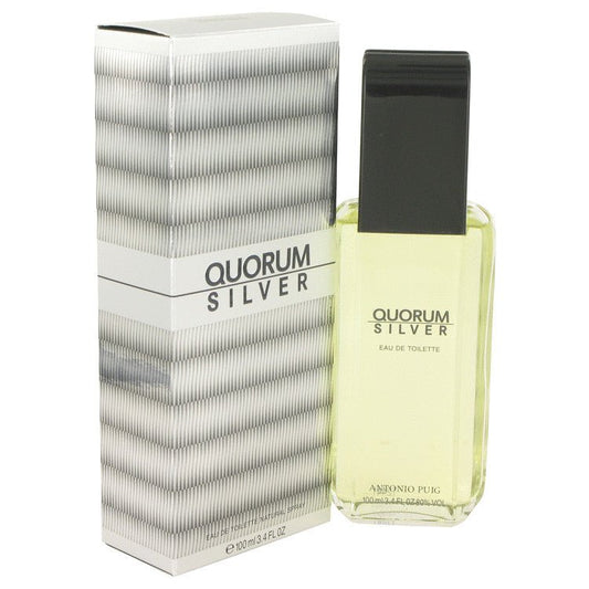 Quorum Silver by Puig Eau De Toilette Spray for Men - Thesavour
