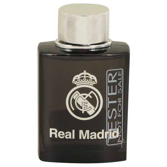 Real Madrid Black by Air Val International Eau De Toilette Spray (Tester) 3.4 oz for Men - Thesavour