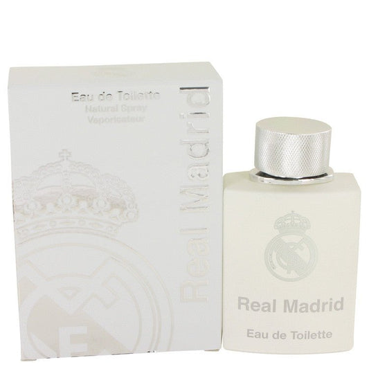 Real Madrid by AIR VAL INTERNATIONAL Eau De Toilette Spray 3.4 oz for Women - Thesavour