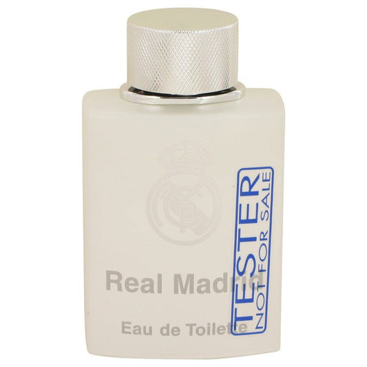Real Madrid by AIR VAL INTERNATIONAL Eau De Toilette Spray (Tester) 3.4 oz for Men - Thesavour