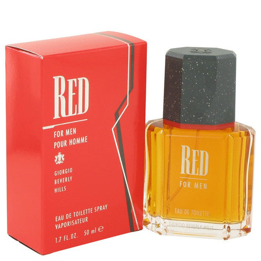 RED by Giorgio Beverly Hills Eau De Toilette Spray 1.7 oz for Men - Thesavour