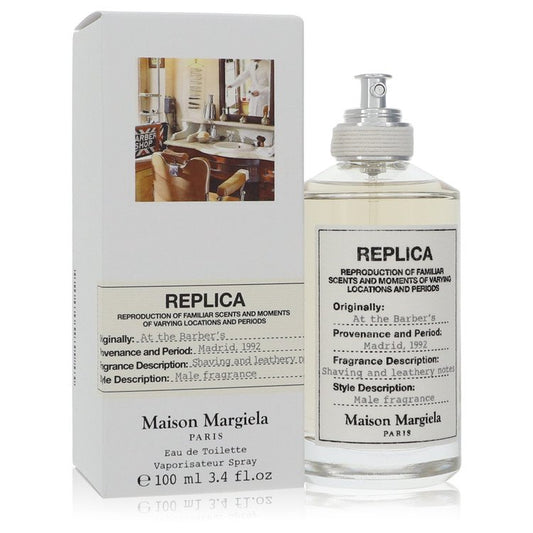 Replica At The Barber's by Maison Margiela Eau De Toilette Spray 3.4 oz for Men - Thesavour