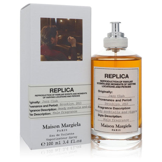 Replica Jazz Club by Maison Margiela Eau De Toilette Spray 3.4 oz for Men - Thesavour