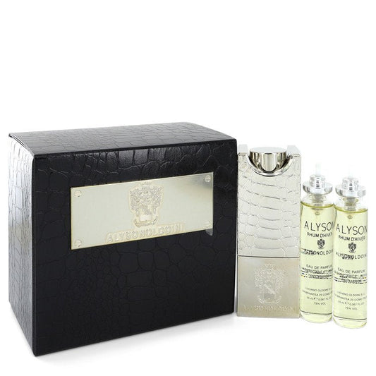 Rhum D'hiver by Alyson Oldoini Eau De Parfum Refillable Spray Includes 3 x 20ml Refills and Atomizer 2 oz for Men - Thesavour