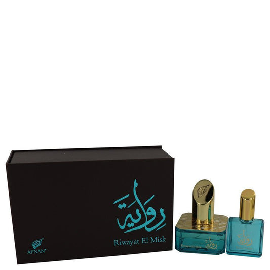 Riwayat El Misk by Afnan Eau De Parfum Spray + Free .67 oz Travel EDP Spray 1.7 oz for Women - Thesavour