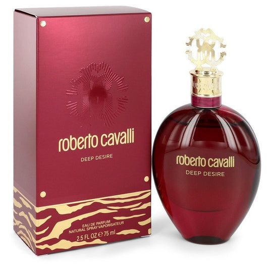 Roberto Cavalli Deep Desire by Roberto Cavalli Eau De Parfum Spray 2.5 oz for Women - Thesavour