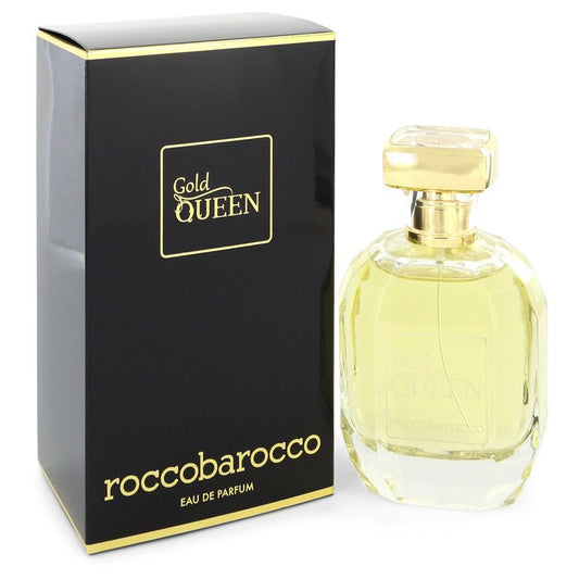 Roccobarocco Gold Queen by Roccobarocco Eau De Parfum Spray 3.4 oz for Women - Thesavour
