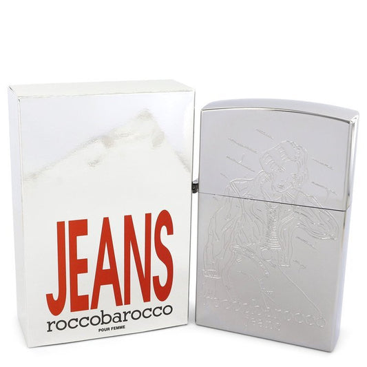 ROCCOBAROCCO Silver Jeans by Roccobarocco Eau De Toilette Spray (new packaging) 2.5 oz for Women - Thesavour