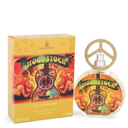 Rock & Roll Icon Woodstock 69 by Parfumologie Eau De Parfum Spray 3.4 oz for Women - Thesavour
