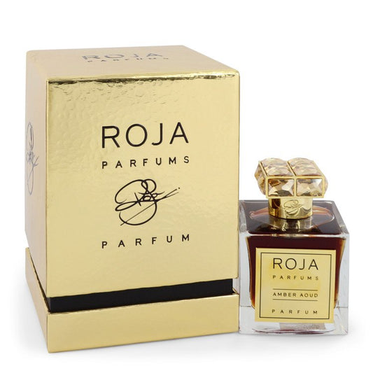 Roja Amber Aoud by Roja Parfums Extrait De Parfum Spray (Unisex) 3.4 oz for Women - Thesavour
