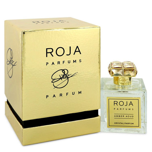 Roja Amber Aoud Crystal by Roja Parfums Extrait De Parfum Spray (Unisex) 3.4 oz for Women - Thesavour