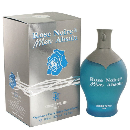Rose Noire Absolu by Giorgio Valenti Eau De Toilette Spray 3.4 oz for Men - Thesavour