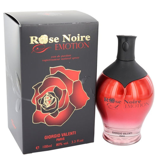 Rose Noire Emotion by Giorgio Valenti Eau De Parfum Spray 3.3 oz for Women - Thesavour