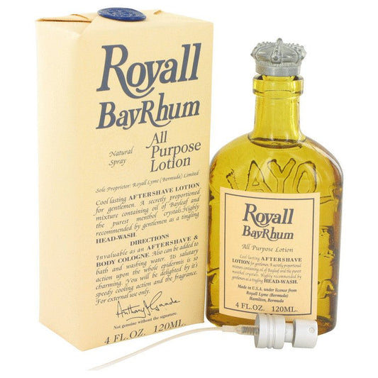 Royall Bay Rhum by Royall Fragrances All Purpose Lotion - Cologne with sprayer 4 oz for Men - Thesavour