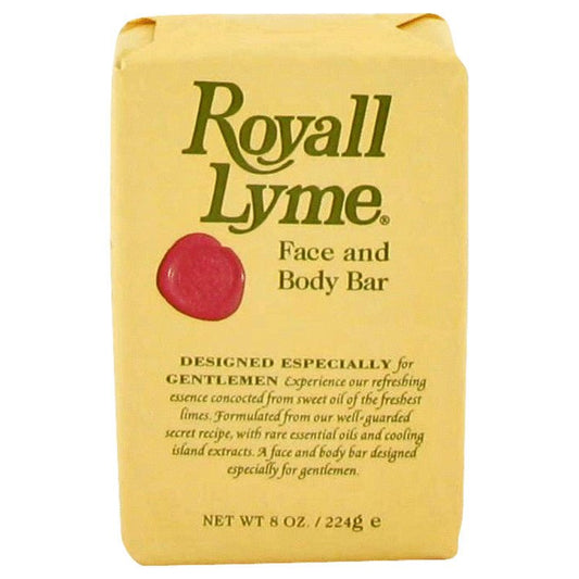 ROYALL LYME by Royall Fragrances Face and Body Bar Soap 8 oz for Men - Thesavour