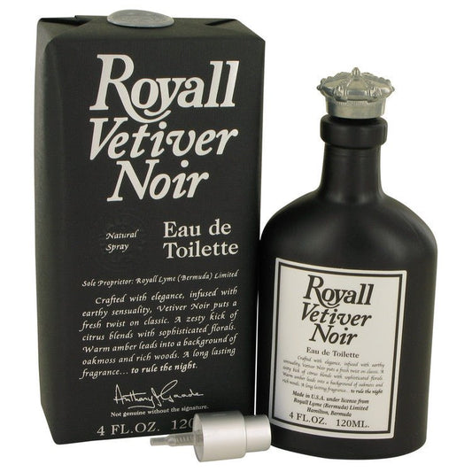 Royall Vetiver Noir by Royall Fragrances Eau de Toilette Spray 4 oz for Men - Thesavour