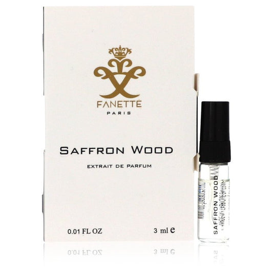 Saffron Wood by Fanette Vial (Unisex Sample) .01 oz for Men - Thesavour