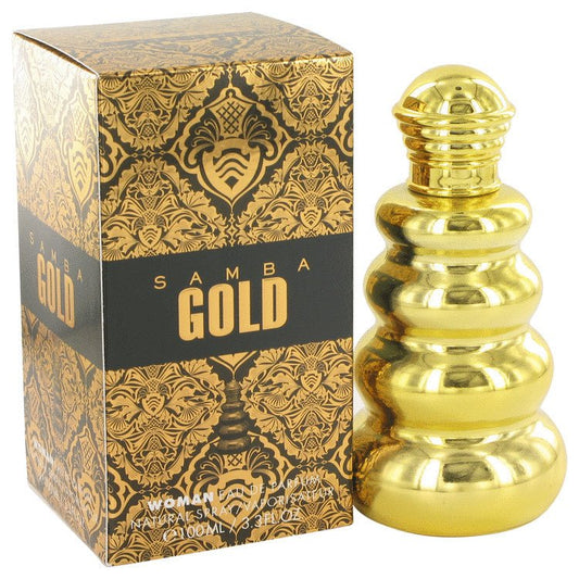 Samba Gold by Perfumers Workshop Eau De Parfum Spray 3.3 oz for Women - Thesavour