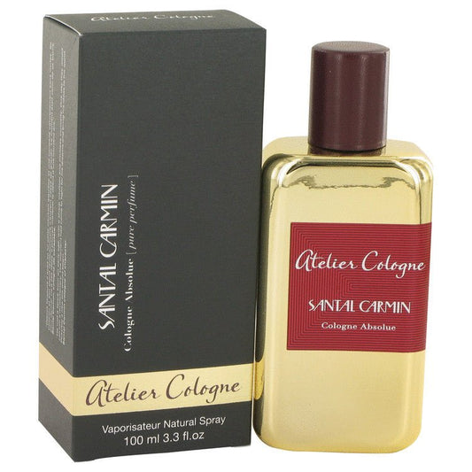 Santal Carmin by Atelier Cologne Pure Perfume Spray 3.3 oz for Men - Thesavour