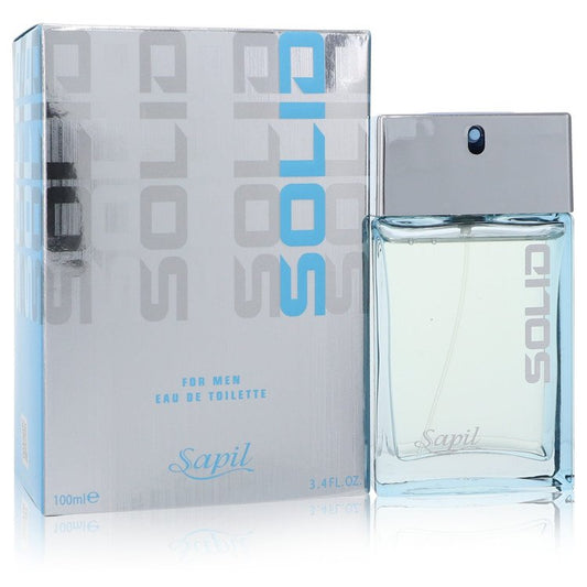 Sapil Solid by Sapil Eau De Toilette Spray 3.4 oz for Men - Thesavour