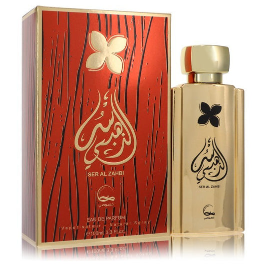 Ser Al Zahbi by Khususi Eau De Parfum Spray (Unisex) 3.3 oz for Women - Thesavour