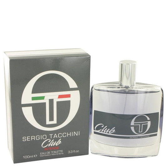 Sergio Tacchini Club Intense by Sergio Tacchini Eau De Toilette Spray 3.3 oz for Men - Thesavour