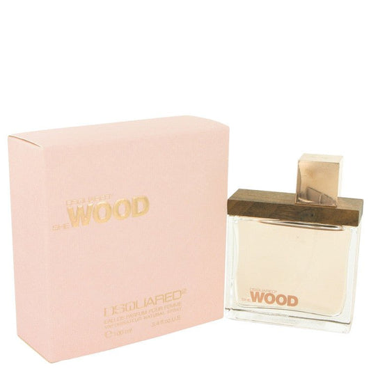 She Wood by Dsquared2 Eau De Parfum Spray 3.4 oz for Women - Thesavour